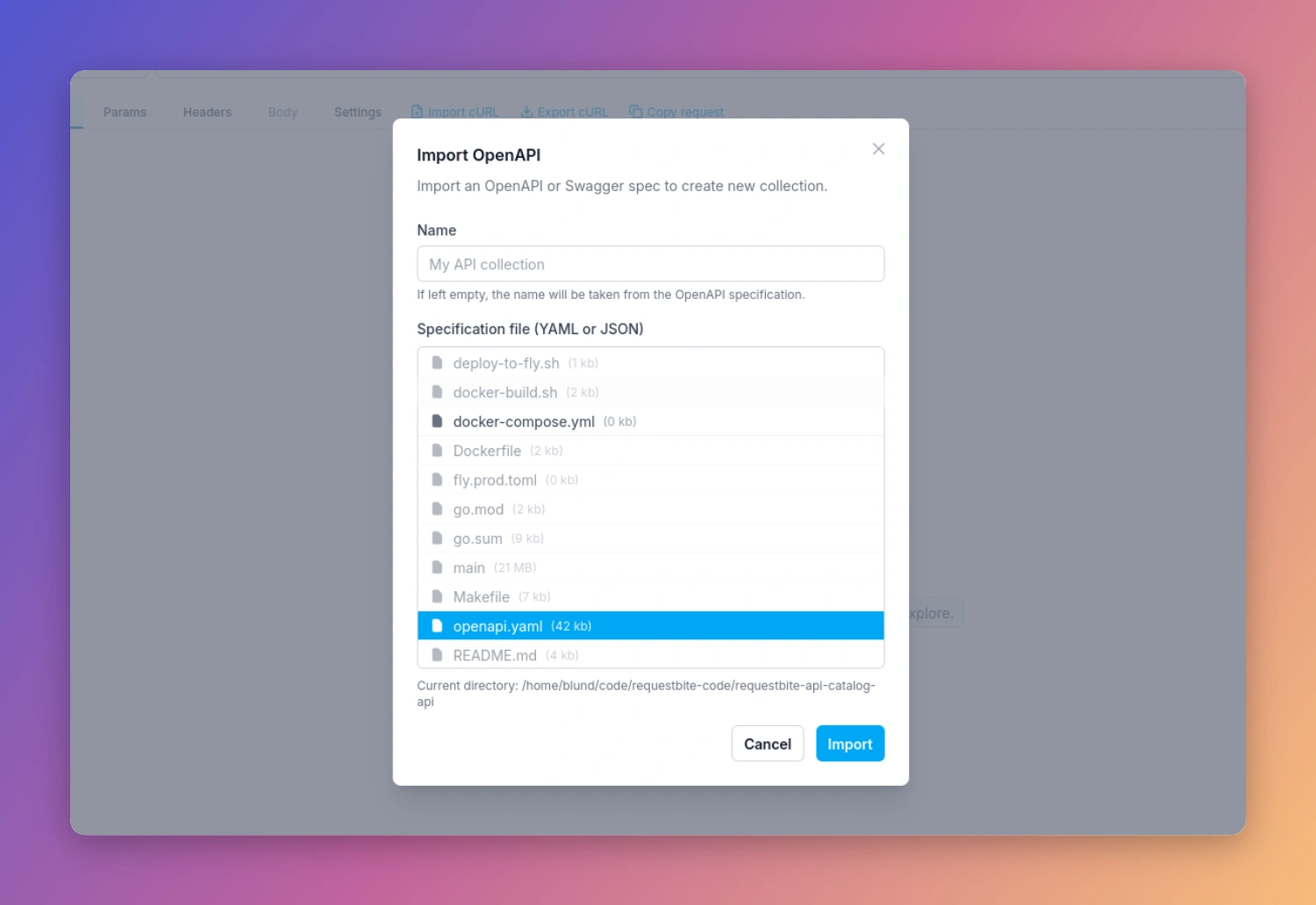 Browse files with Proxy